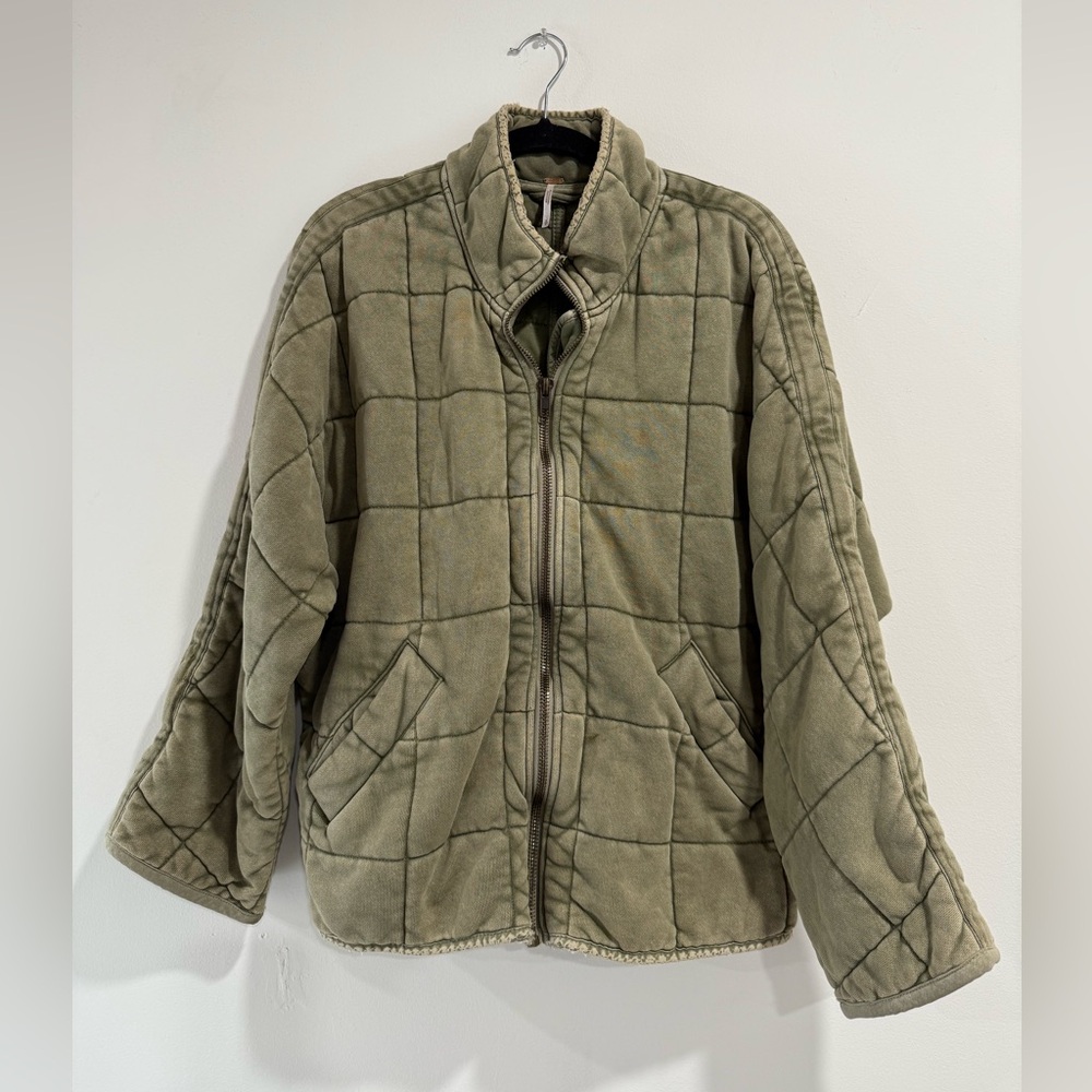 Free People Dolman Quilted Jacket